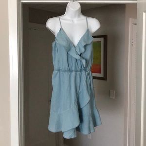 Express chambray dress